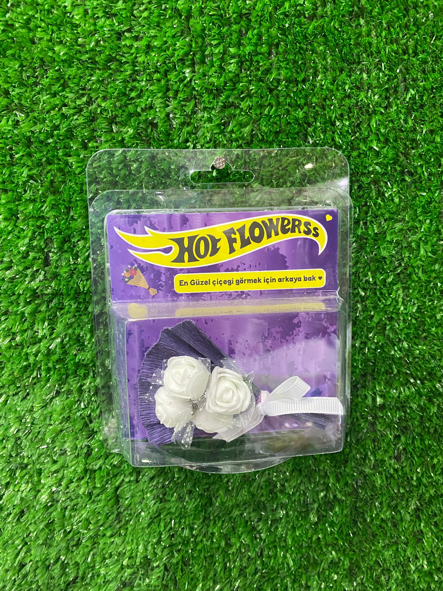 Aynalı Mini Hot Flowers Buketi
